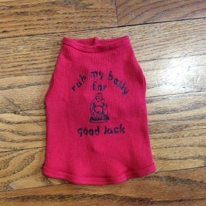 Rub My Belly For Good Luck Buddha Dog Shirt